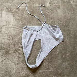 NWT Shein crossover Marled Halter Top